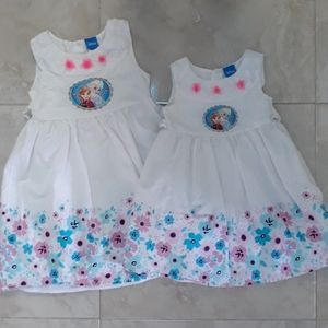 Set of 2 Disney Frozen dresses